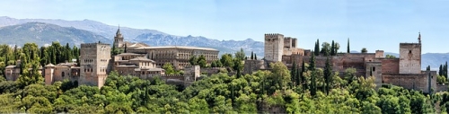 La Alhambra de Granada, una maravilla del mundo.