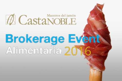 Castanoble acudirá a la IV edición de la Internacional Alimentaria Brokerage Event. el próximo 27 de Abril 2016