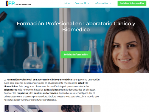 Impulsa Tu Futuro con la Formación Profesional de Laboratorio Clínico y Biomédico