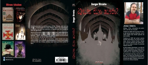 El martes 5 de mayo sale a la venta la nueva novela del escritor bilbaíno Jorge Urreta