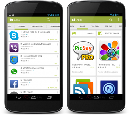 Descargar Play Store gratis para tu Smartphone