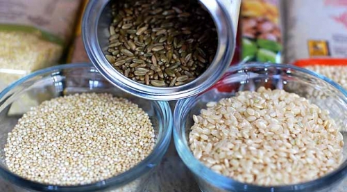Dieta macrobiotica, orientada a lograr una vida duradera y saludable.
