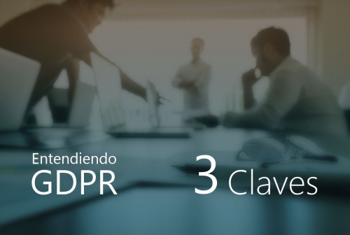 ENTENDIENDO GDPR: 3 CLAVES