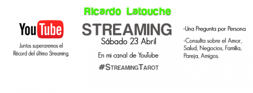 Streaming Tarot para todo el Mundo por Ricardo Latouche Tarot