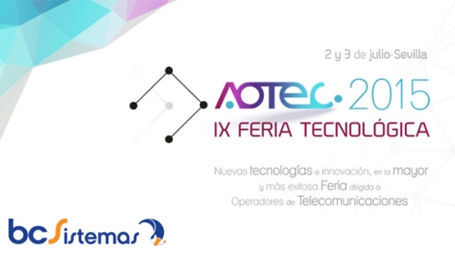 bcSistemas expone en AOTEC 2015 sus novedades tecnológicas para el sector de operadores