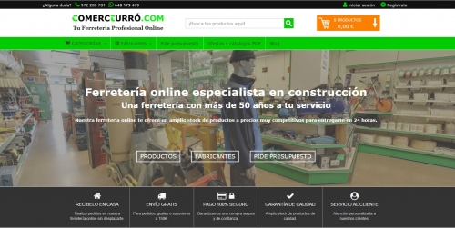 Comerç Turró, ferretería profesional especialista en maquinaria y herramientas