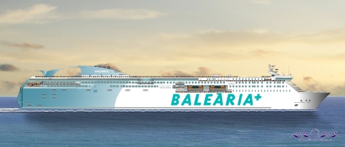 OLIVER DESIGN REMODELA BUQUES DE TRASMEDITERRÁNEA Y DISEÑARÁ DEL FERRY QUE LA NAVAL CONSTRUYE PARA BALEARIA