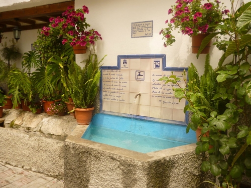 Las aguas termales de Lanjarón