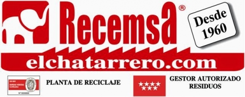 Recogida, tratamiento y reciclaje de la chatarra en Madrid