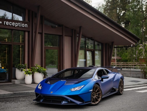 AVTODOM presented a limited-edition Lamborghini Huracan STO 60 years Anniversario 1 of 60 at the SupercarS Challenge 16 