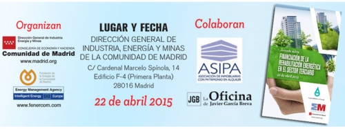 Jornada sobre Financiación de la Rehabilitación Energética en el Sector Terciario organizada por ASIPA