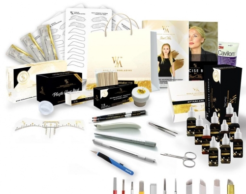Every cosmetic procedure, including microblading, uses unique tools and equipment.