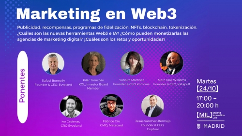 Líderes en Tecnología Web3 Exploran el Futuro del Marketing Digital en Madrid