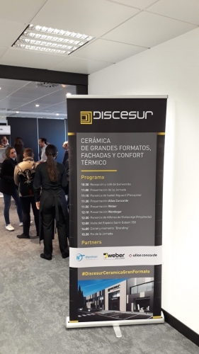 Sistemas webertherm en la 1ª Jornada DISCESUR