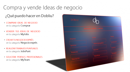Dobliu.es: Ideas de negocio para empresas y profesionales.