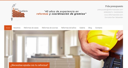 Reformas Rober, de Donostia-San Sebastián, presenta su blog de reformas.