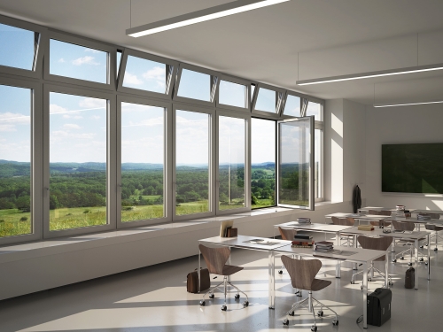 Schüco – Desde el 13 de marzo en la Feria Light + Building de Frankfurt  Automatización de edificios Schüco 