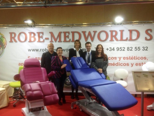 Éxito rotundo de ROBE-MEDWORLD en la Feria STS Beauty Barcelona