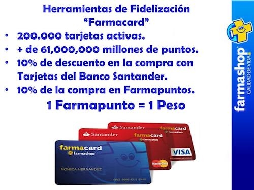 Banco Santander y Farmashop, tarjeta con grandes beneficios 