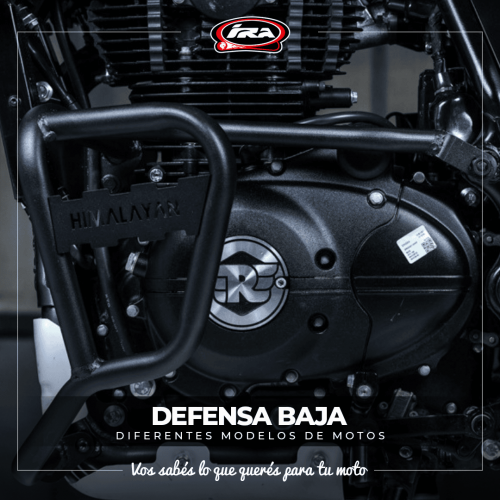 Defensa Baja para motos