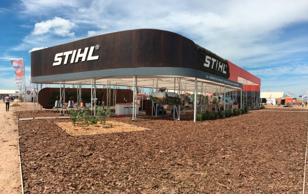 STIHL presenta su nueva línea de productos a batería en ExpoAgro 