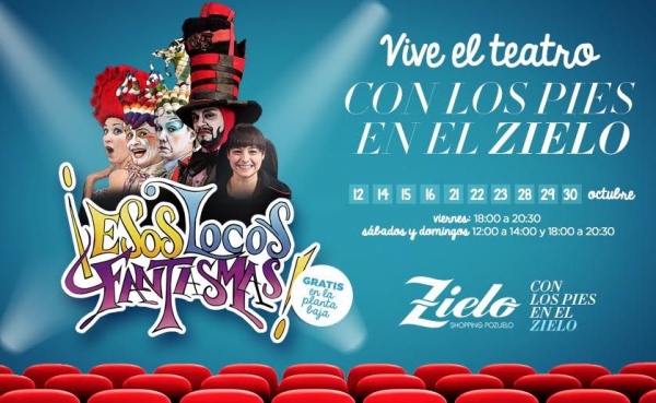De Madrid al Zielo con el estreno de 'Esos Locos Fantasmas'