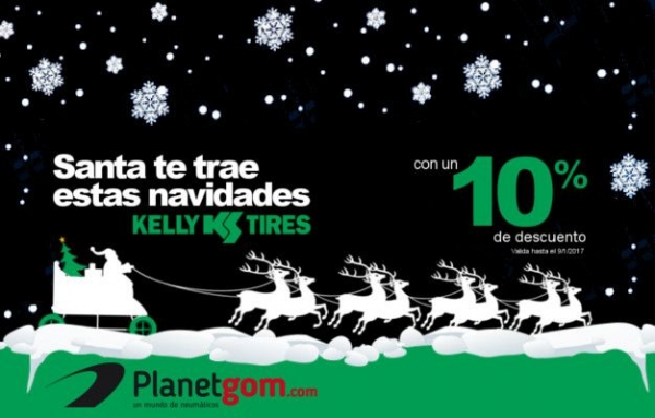 Planetgom, ofrece grandes descuentos en neumáticos estas navidades