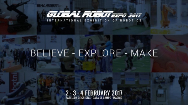 Los drones Airk volarán en Global Robot Expo 2017