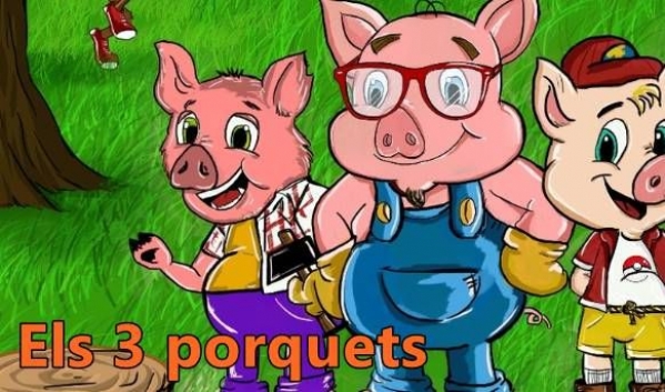 Descuentos para teatro infantil en Badalona: 'Els 3 porquets' (4 de marzo)