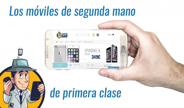 La empresa Supergad lanza su tienda online especializada en telefonía móvil de segunda mano