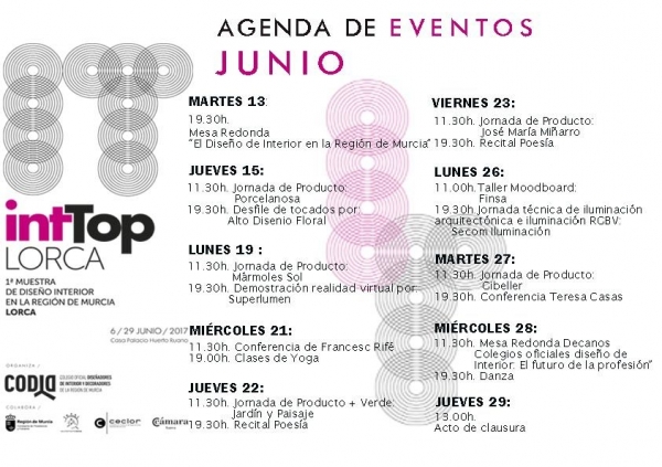 La cultura y el diseño de interior se unen en Lorca de la mano de intTop