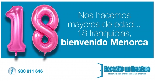 Nueva franquicia de Self Storage en Menorca, de la mano de Necesito un trastero
