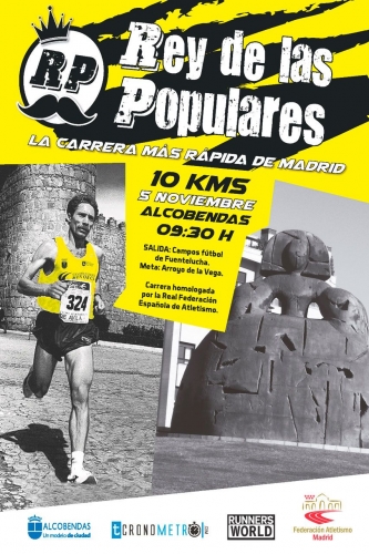 Llega la primera edición de la Rey de las Populares, la carrera más rápida de Madrid