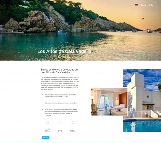VEO Comunicación lanza calavadellaibiza.com, un portal donde invertir en Cala Vadella