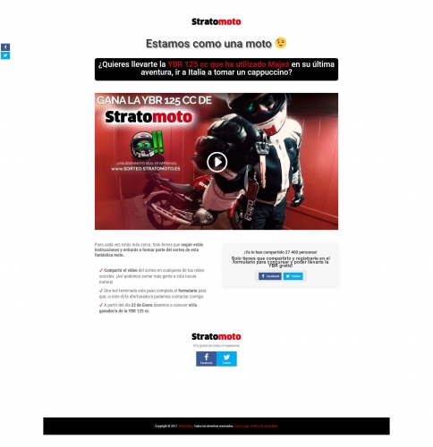 ¿Puede haber mejor regalo para un motero que una moto? Todavía no han llegado todos los regalos 