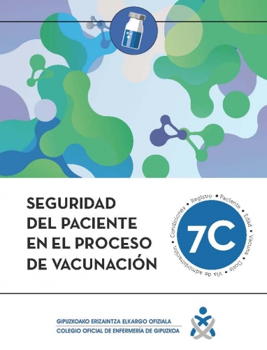 Enfermeras guipuzcoanas publican una guía de 'Seguridad del Paciente en el proceso de Vacunación' 