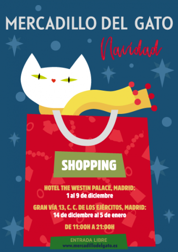 El Mercadillo del Gato estará en Navidad en dos localizaciones exclusivas en Madrid 