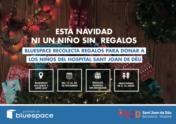 Bluespace colabora con el Hospital Sant Joan de Déu