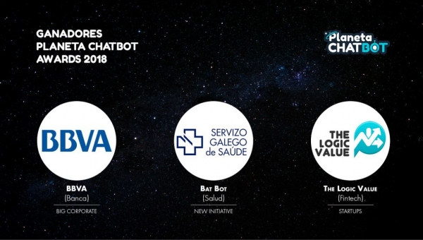 BBVA, Servicio Gallego de Salud y The Logic Value, los mejores chatbots de 2018