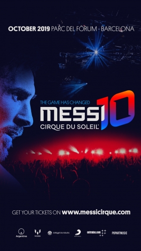 Salen a la venta las entradas para ‘Messi10 by Cirque du Soleil’