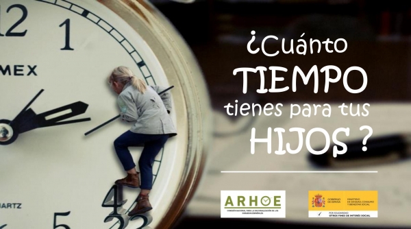 ARHOE presenta los resultados de la encuesta '¿Cuánto tiempo tienes para tus hijos?'