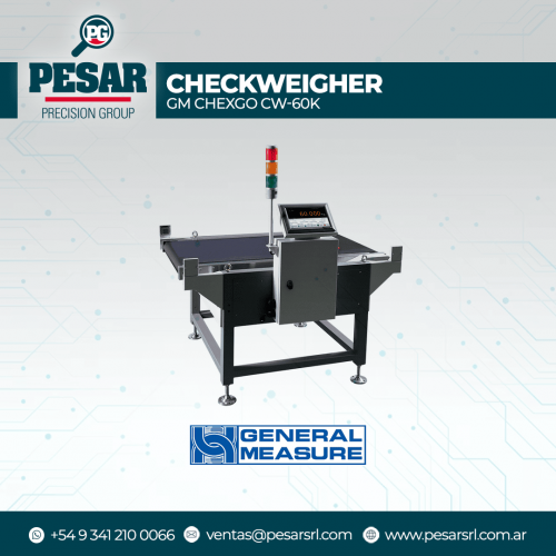 Pesar SRL - GM CHEXGO CW-60K Checkweigher