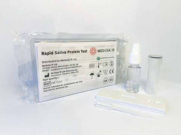 Rápido y eficaz, así es el test de saliva "Medusa 19"