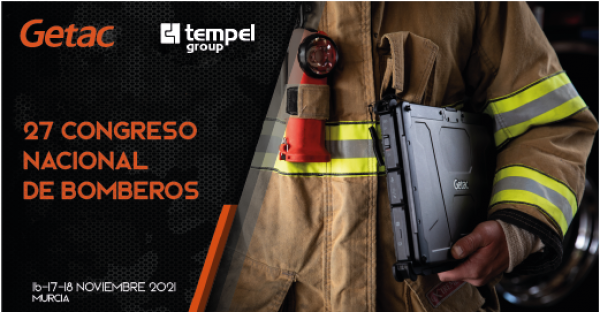 Tempel Group y Getac, Patrocinadores del 27º Congreso Nacional de Bomberos que organiza ASELF en Murcia