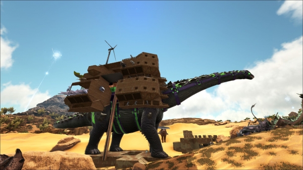 El Titanosaur de ARK: Survival Evolved puede convertirse en un destructor de bases enemigas