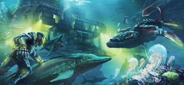 ¿Vivir bajo el agua es posible? ARK: Survival Evolved