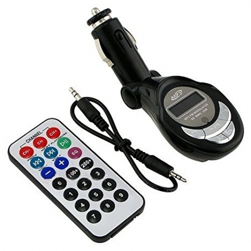 MP3 Transmisor FM inalámbrico jugador con Jack ranura SD / MMC USB