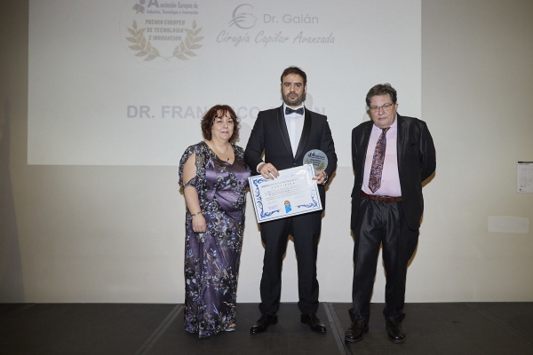 El Dr. Francisco J. Galán recibe el Premio Europeo de Tecnología e Innovación 