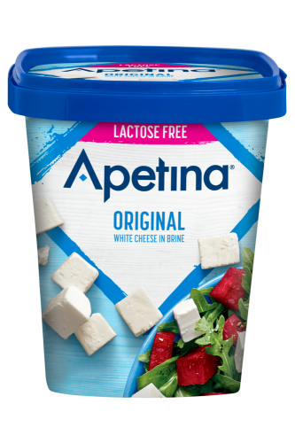 Apetina sin Lactosa, ideal para disfrutar del auténtico sabor del queso blanco mediterráneo sin preocupaciones