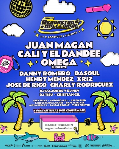 Alicante vibrará este verano con la música reggaeton más nostálgica en el Reggaeton Millennial Fest